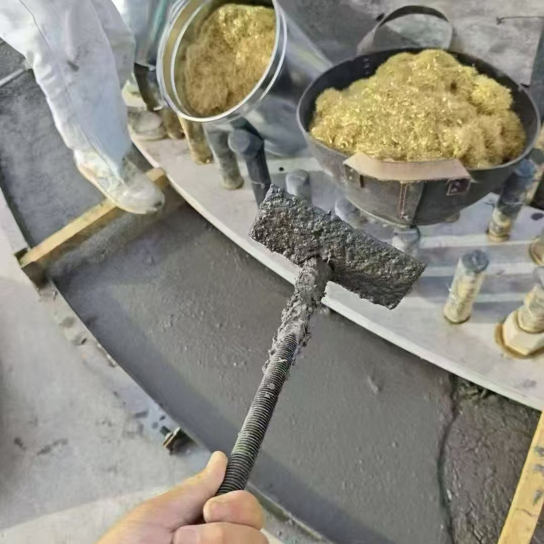龙沙C120钢纤维高强无收灌浆料 轧机压缩机汽轮机发电机锻压设备底座灌浆材料